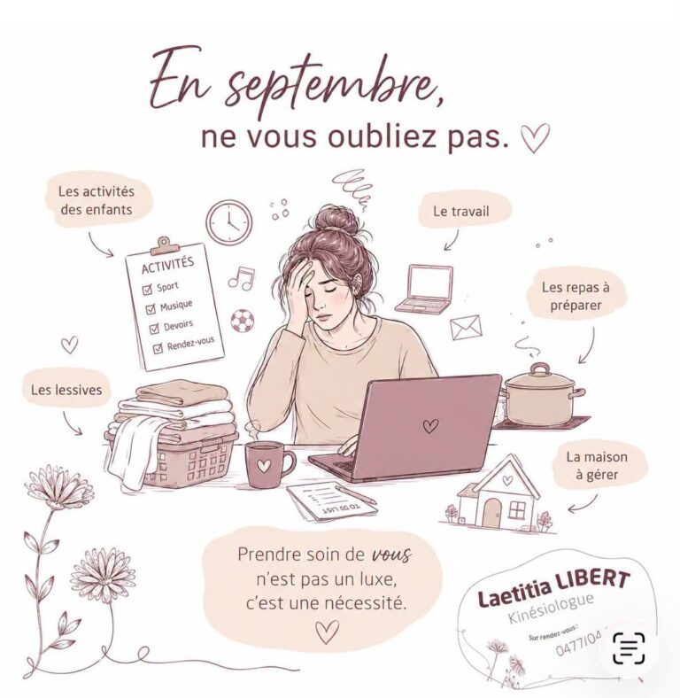 En septembre, ne vous oubliez pas